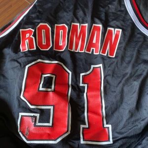 Authentic Original Dennis Rodman jersey